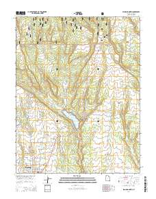 Blanding North 2014 topographic map thumbnail