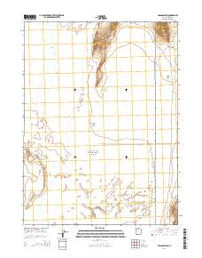 Aragonite SW 2014 topographic map thumbnail