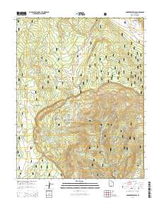Barker Reservoir 2014 topographic map thumbnail