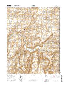Blue Chief Mesa 2014 topographic map thumbnail