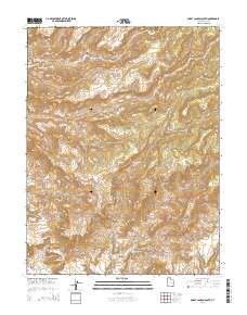 Bobby Canyon South 2014 topographic map thumbnail