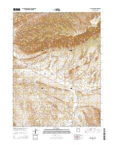 Cliff Ridge 2014 topographic map thumbnail