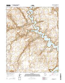 Davis Gulch 2014 topographic map thumbnail