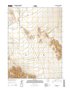 Davis Knolls 2014 topographic map thumbnail