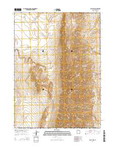 Bulls Pass 2014 topographic map thumbnail