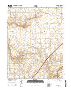 Danish Flat 2014 topographic map thumbnail