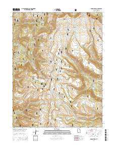 Danish Knoll 2014 topographic map thumbnail