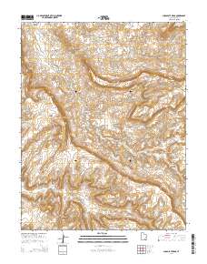 Chocolate Drop 2014 topographic map thumbnail