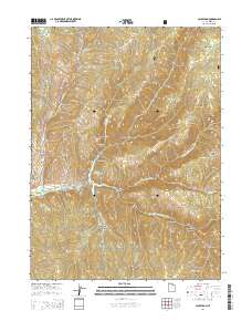 Causey Dam 2014 topographic map thumbnail