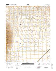Burns Knoll 2014 topographic map thumbnail