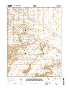 Dee Pass 2014 topographic map thumbnail
