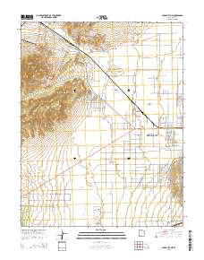 Cedar City NW 2014 topographic map thumbnail