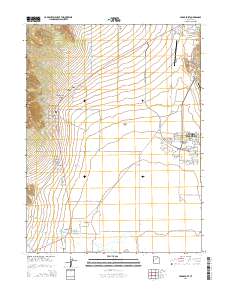 Cedar Fort 2014 topographic map thumbnail