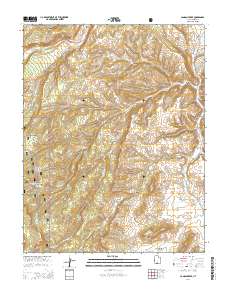 Canaan Creek 2014 topographic map thumbnail