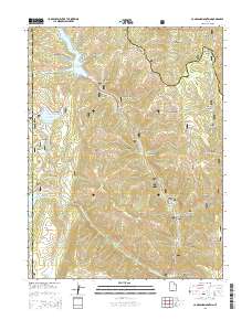 Candland Mountain 2014 topographic map thumbnail