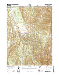 Deadman Mountain 2014 topographic map thumbnail