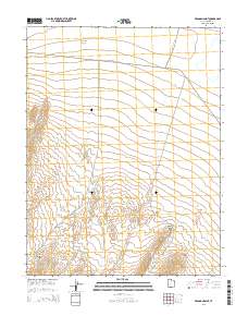 Deadman Point 2014 topographic map thumbnail