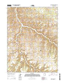 Cooper Canyon 2014 topographic map thumbnail