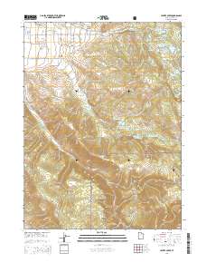 Center Creek 2014 topographic map thumbnail