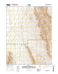Cockscomb Ridge 2014 topographic map thumbnail