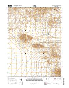 Camels Back Ridge NE 2014 topographic map thumbnail