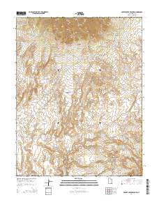Copper Creek Benches 2014 topographic map thumbnail