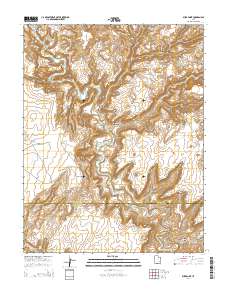 Burr Point 2014 topographic map thumbnail