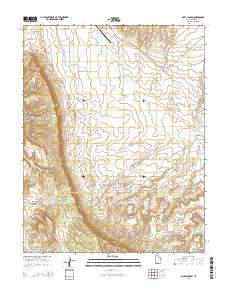 Dave Canyon 2014 topographic map thumbnail