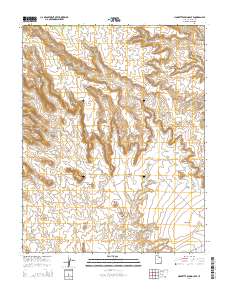 Cigarette Spring Cave 2014 topographic map thumbnail