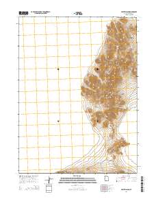Crater Island 2014 topographic map thumbnail