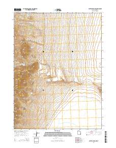Crater Island NW 2014 topographic map thumbnail