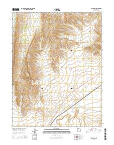 Cat Canyon 2014 topographic map thumbnail