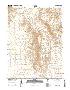 Foote Range 2014 topographic map thumbnail