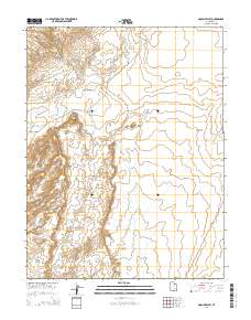 Goblin Valley 2014 topographic map thumbnail