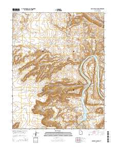 Gold Bar Canyon 2014 topographic map thumbnail