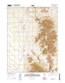 Fivemile Pass 2014 topographic map thumbnail