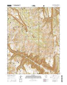 Flagstaff Peak 2014 topographic map thumbnail