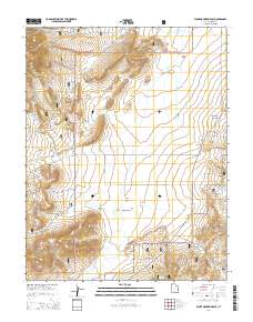 Flake Mountain East 2014 topographic map thumbnail