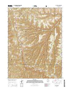 Flat Ridge 2014 topographic map thumbnail