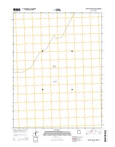 East of Gold Hill Wash 2014 topographic map thumbnail