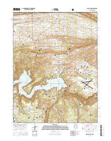 Dutch John 2014 topographic map thumbnail