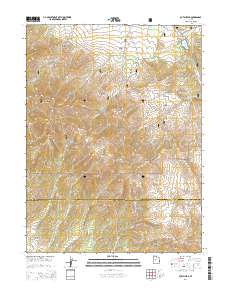 Dutch Peak 2014 topographic map thumbnail
