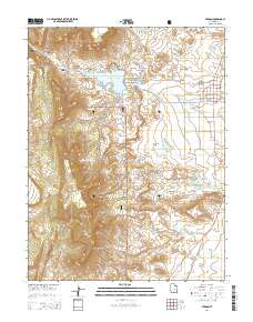 Ferron 2014 topographic map thumbnail