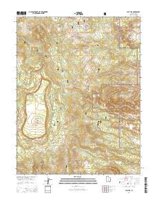 Flat Top 2014 topographic map thumbnail