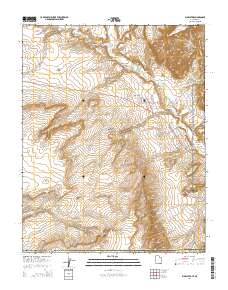 Big Water 2014 topographic map thumbnail