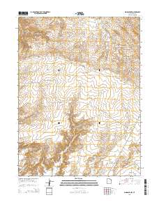 Dinosaur NW 2014 topographic map thumbnail