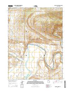 Dinosaur Quarry 2014 topographic map thumbnail