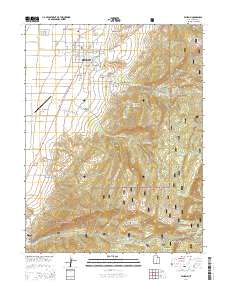 Ephraim 2014 topographic map thumbnail