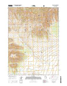 Dennis Hill 2014 topographic map thumbnail