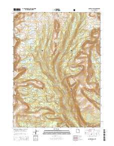 Garfield Basin 2014 topographic map thumbnail